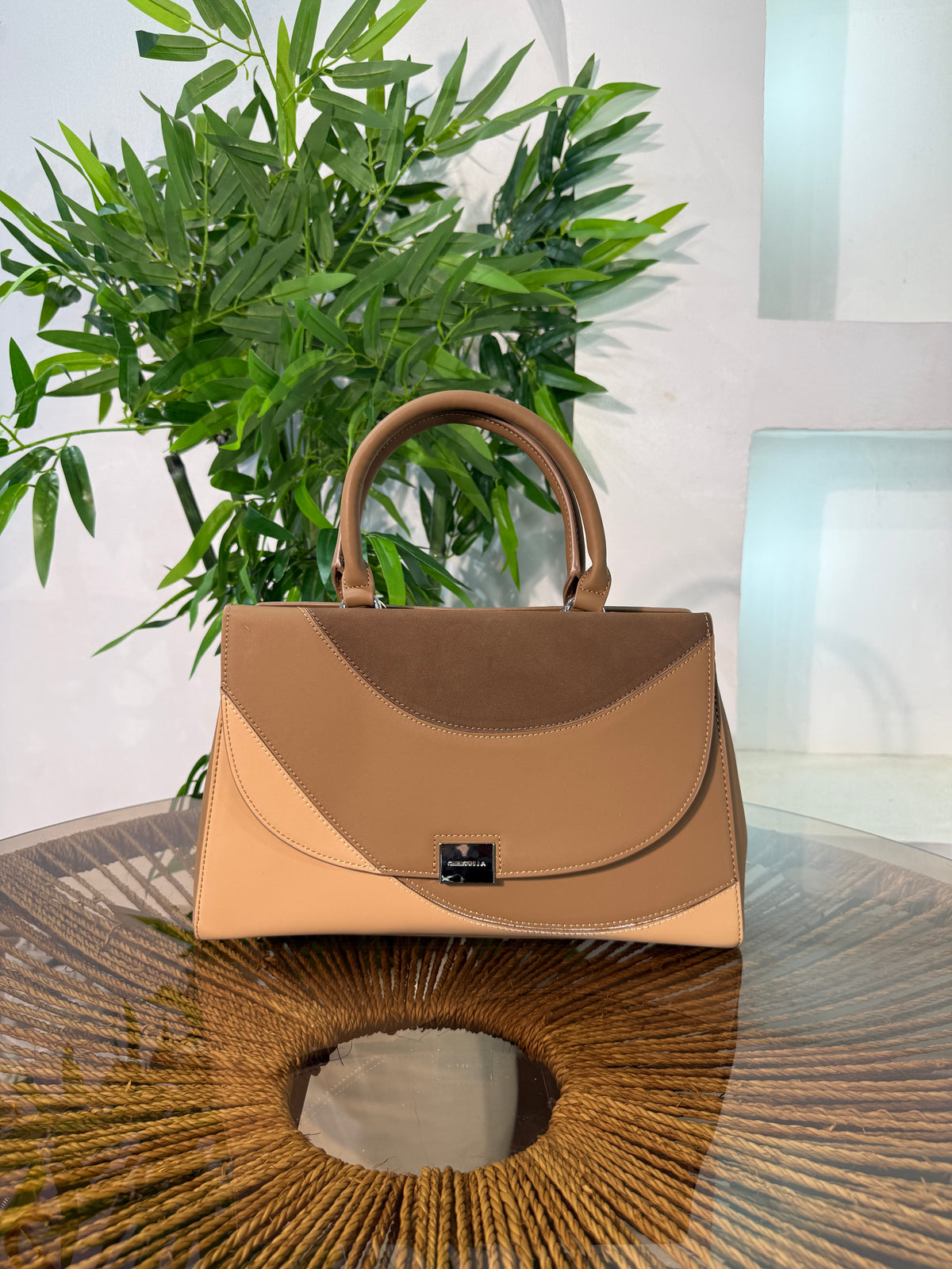 CHRISBELLA COLORBLOCK HANDBAG
