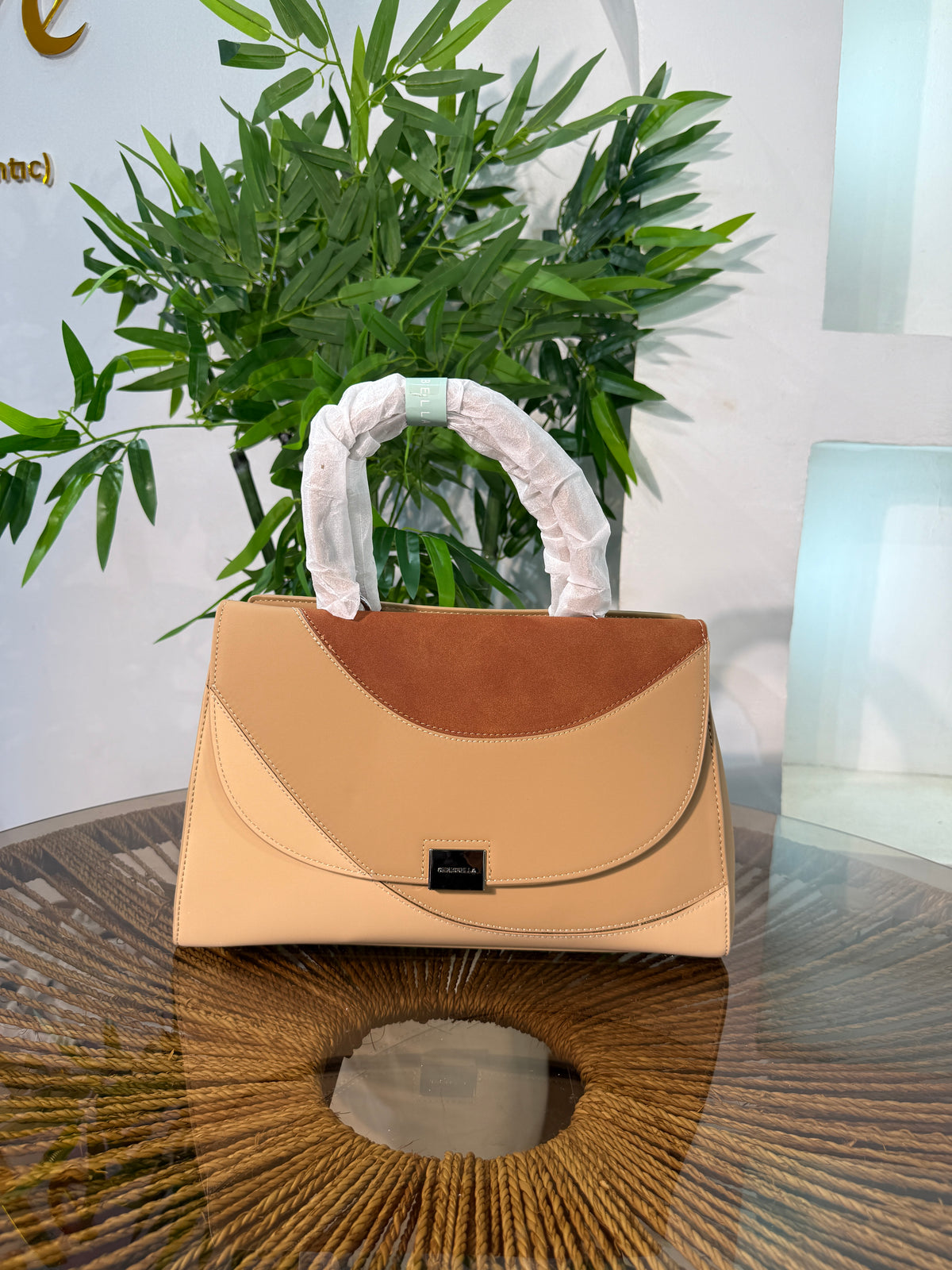 CHRISBELLA COLORBLOCK HANDBAG