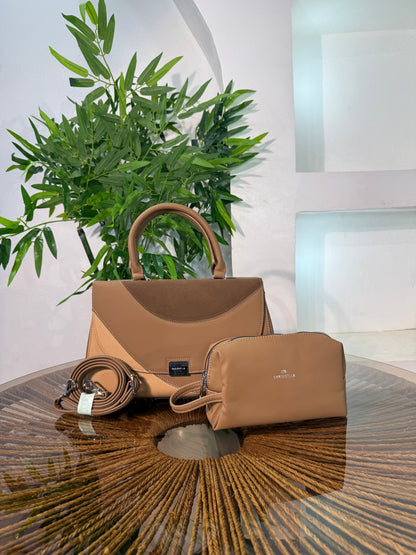 CHRISBELLA COLORBLOCK HANDBAG