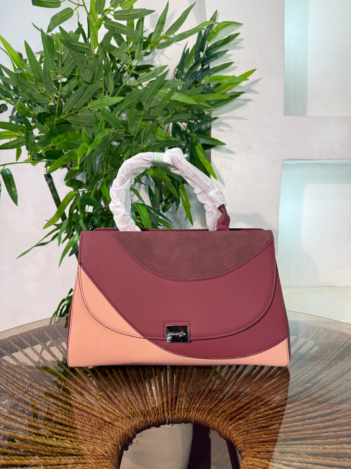 CHRISBELLA COLORBLOCK HANDBAG