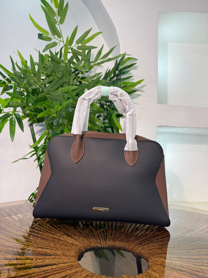 CHRISBELLA TWO TONED SATCHEL BAG