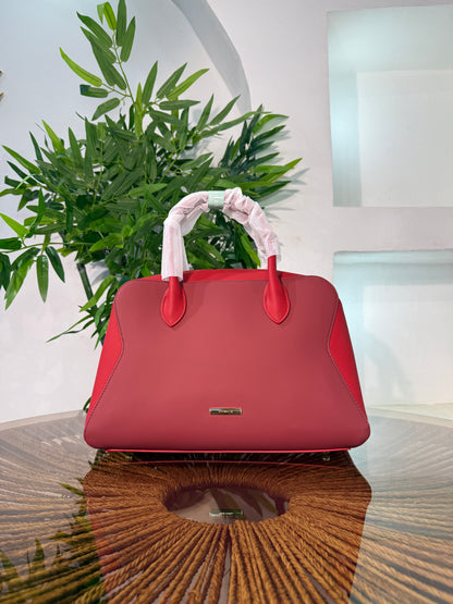 CHRISBELLA TWO TONED SATCHEL BAG