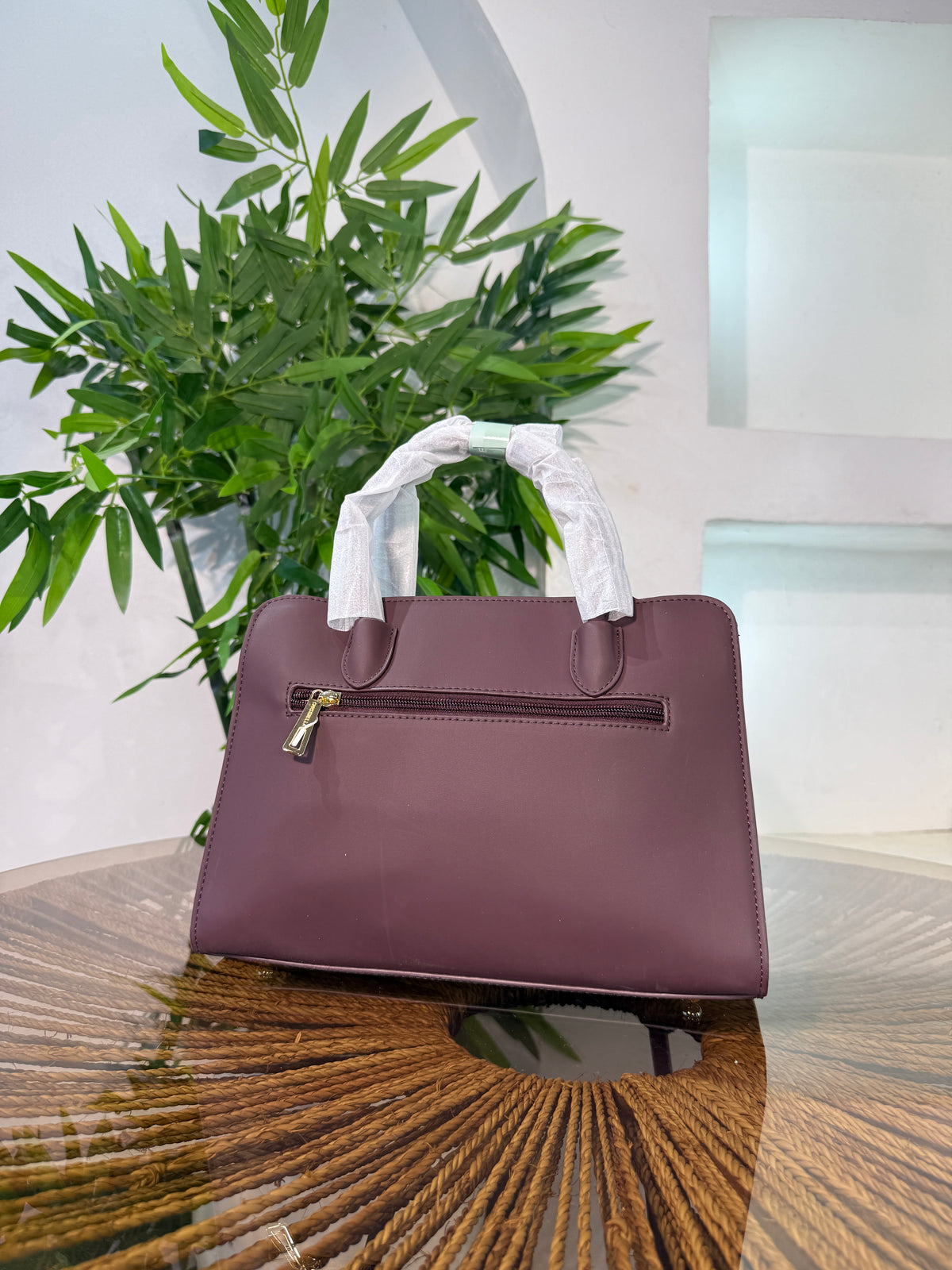 BELLA STRUCTURED SATCHEL BAG