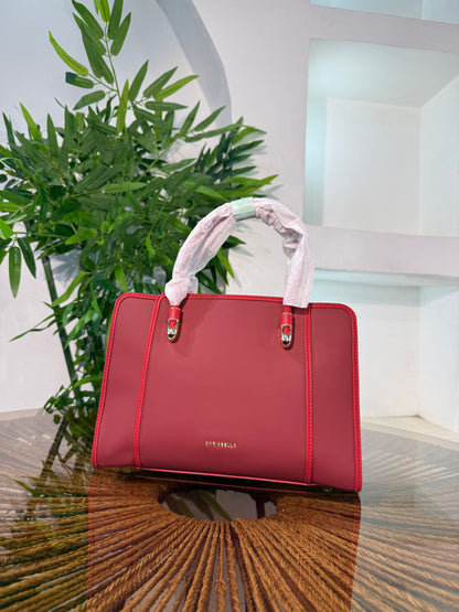 BELLA STRUCTURED SATCHEL BAG