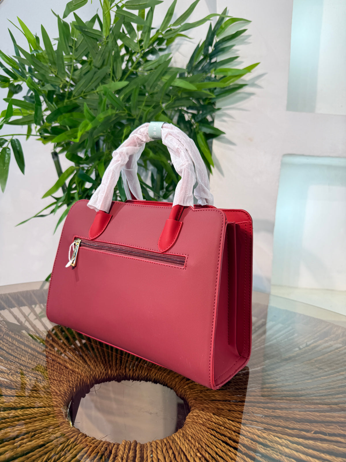 BELLA STRUCTURED SATCHEL BAG