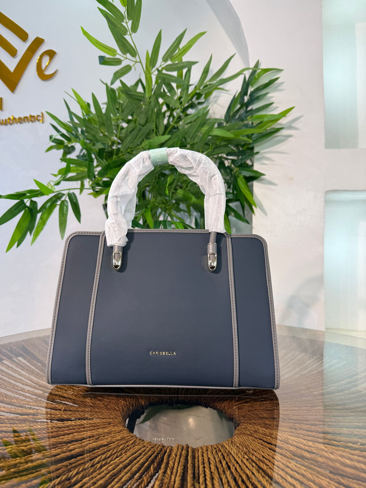 BELLA STRUCTURED SATCHEL BAG