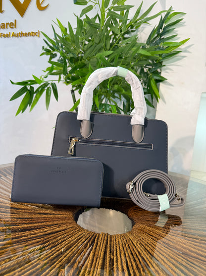 BELLA STRUCTURED SATCHEL BAG