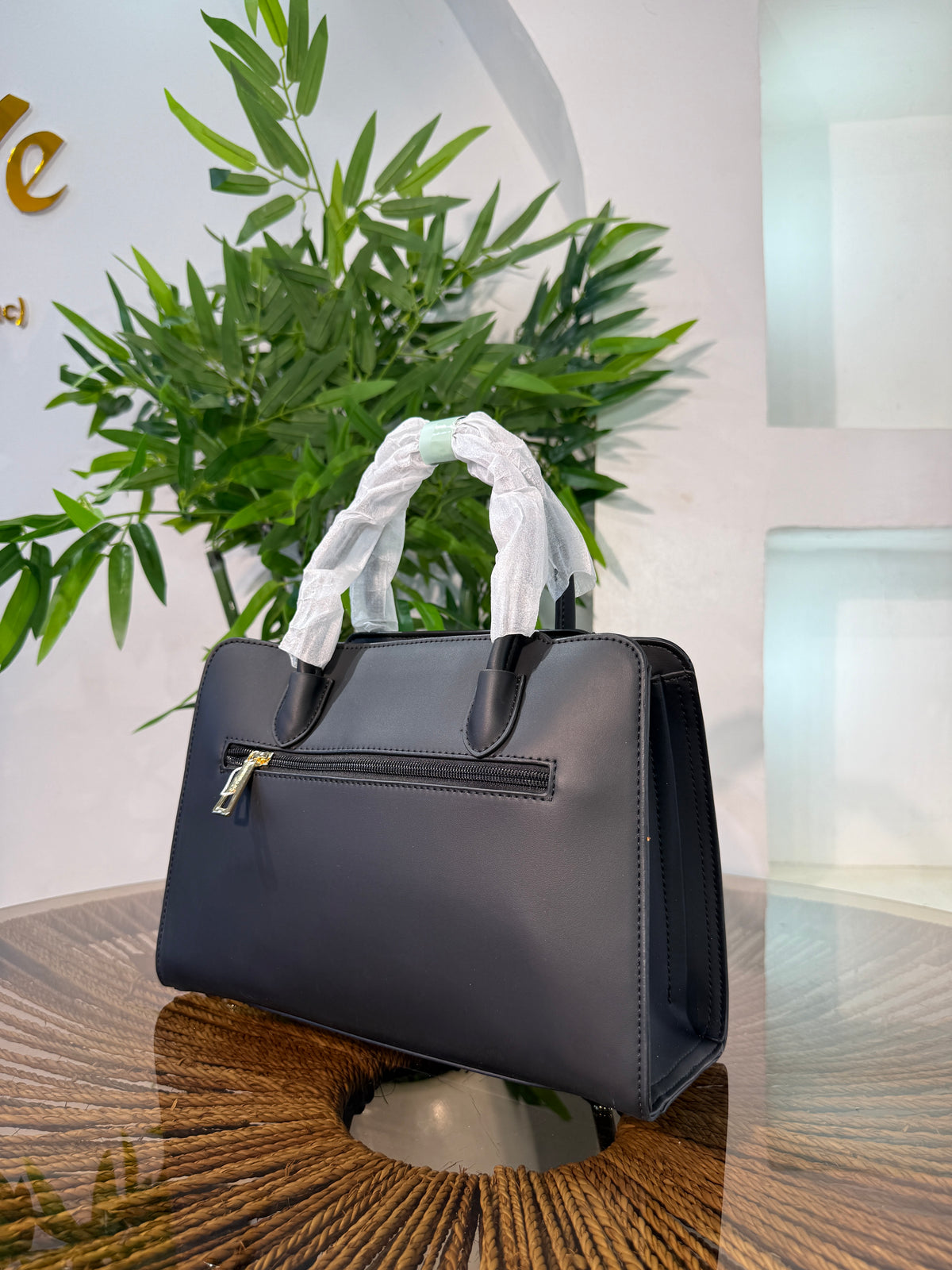 BELLA STRUCTURED SATCHEL BAG