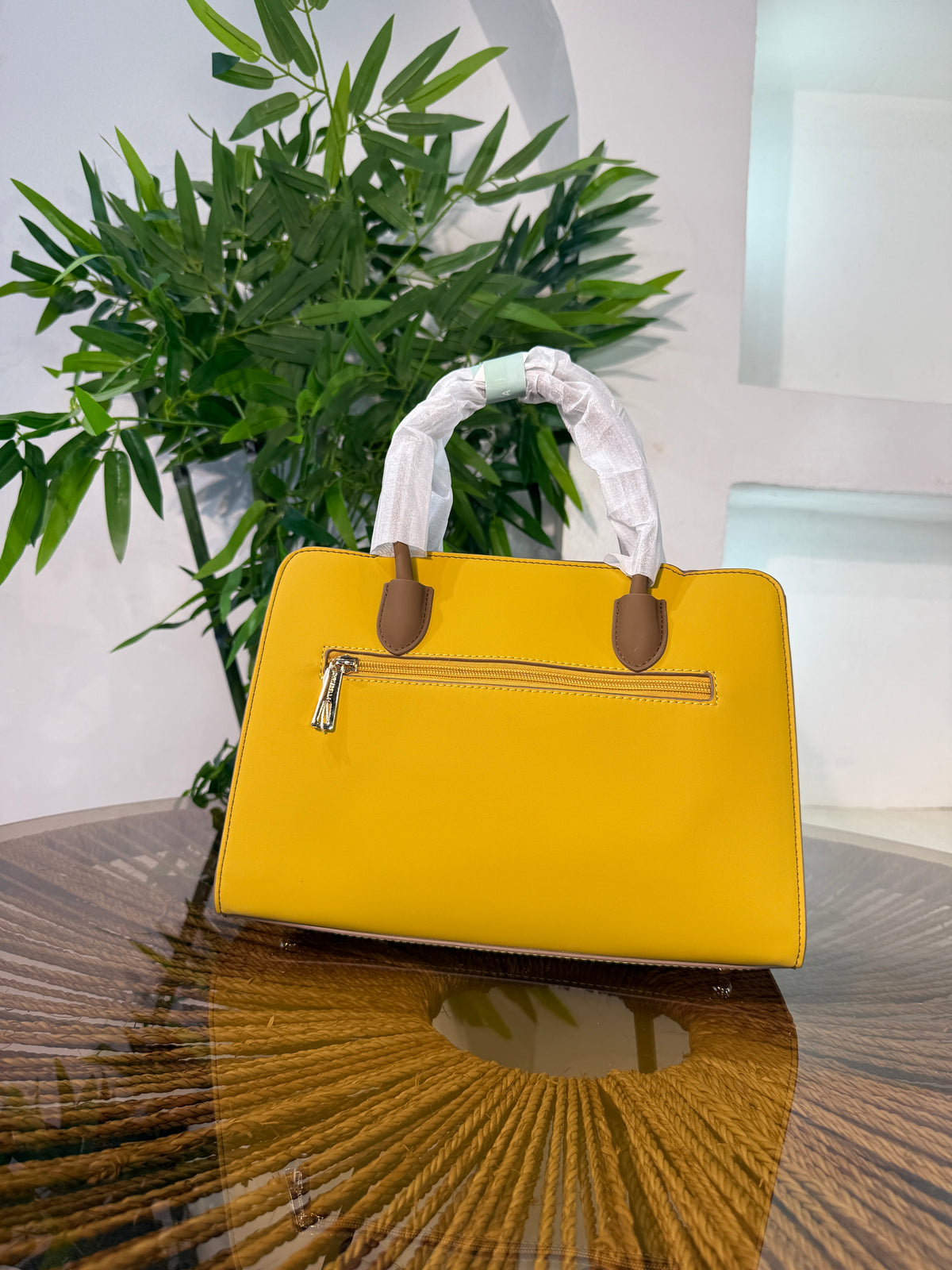 BELLA STRUCTURED SATCHEL BAG