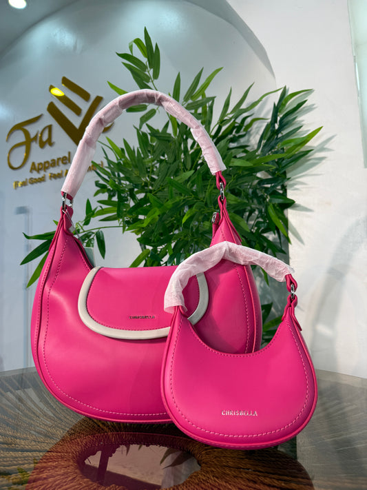 CHRISBELLA CRESCENT SHOULDER BAG