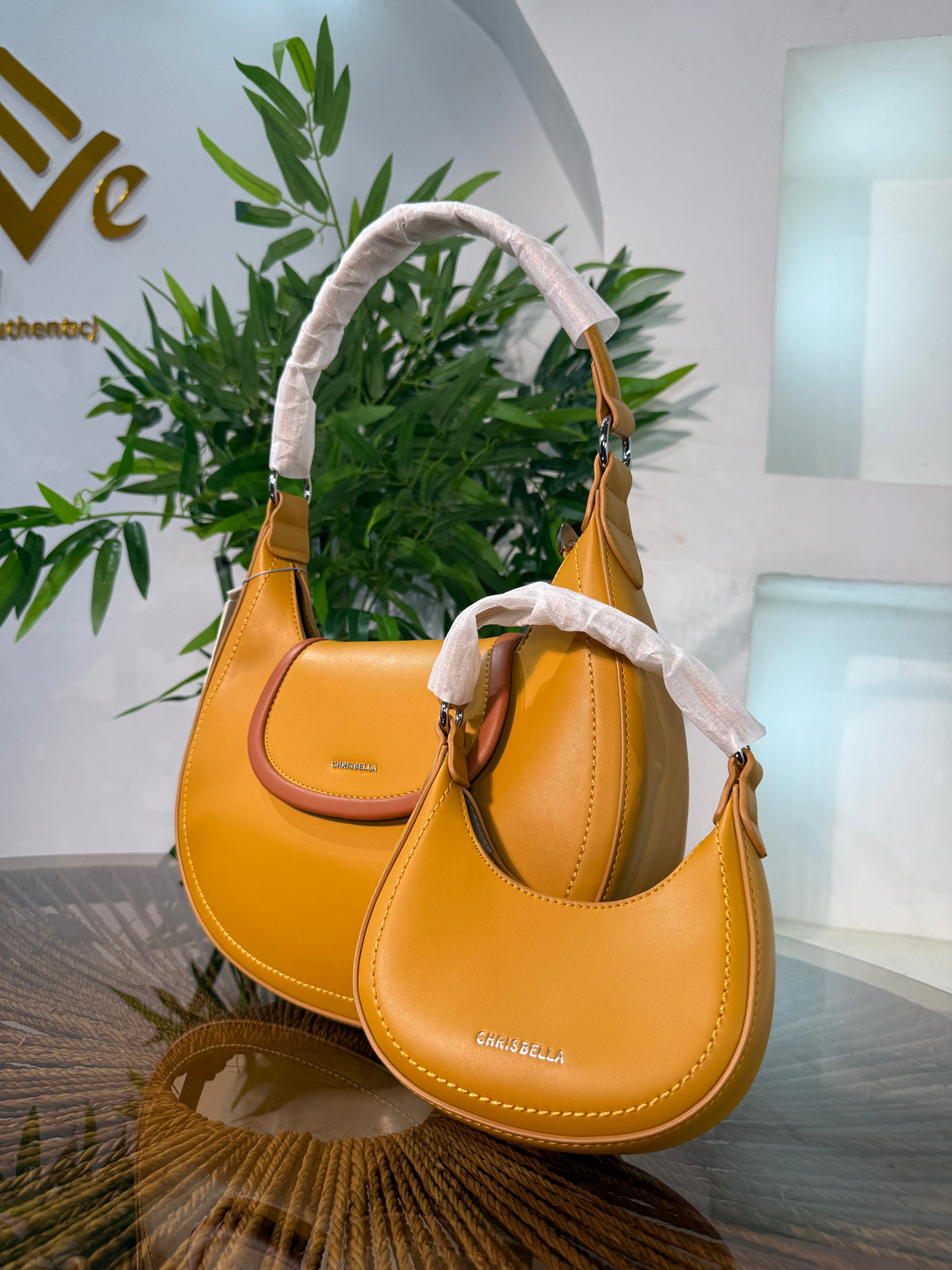 CHRISBELLA CRESCENT SHOULDER BAG