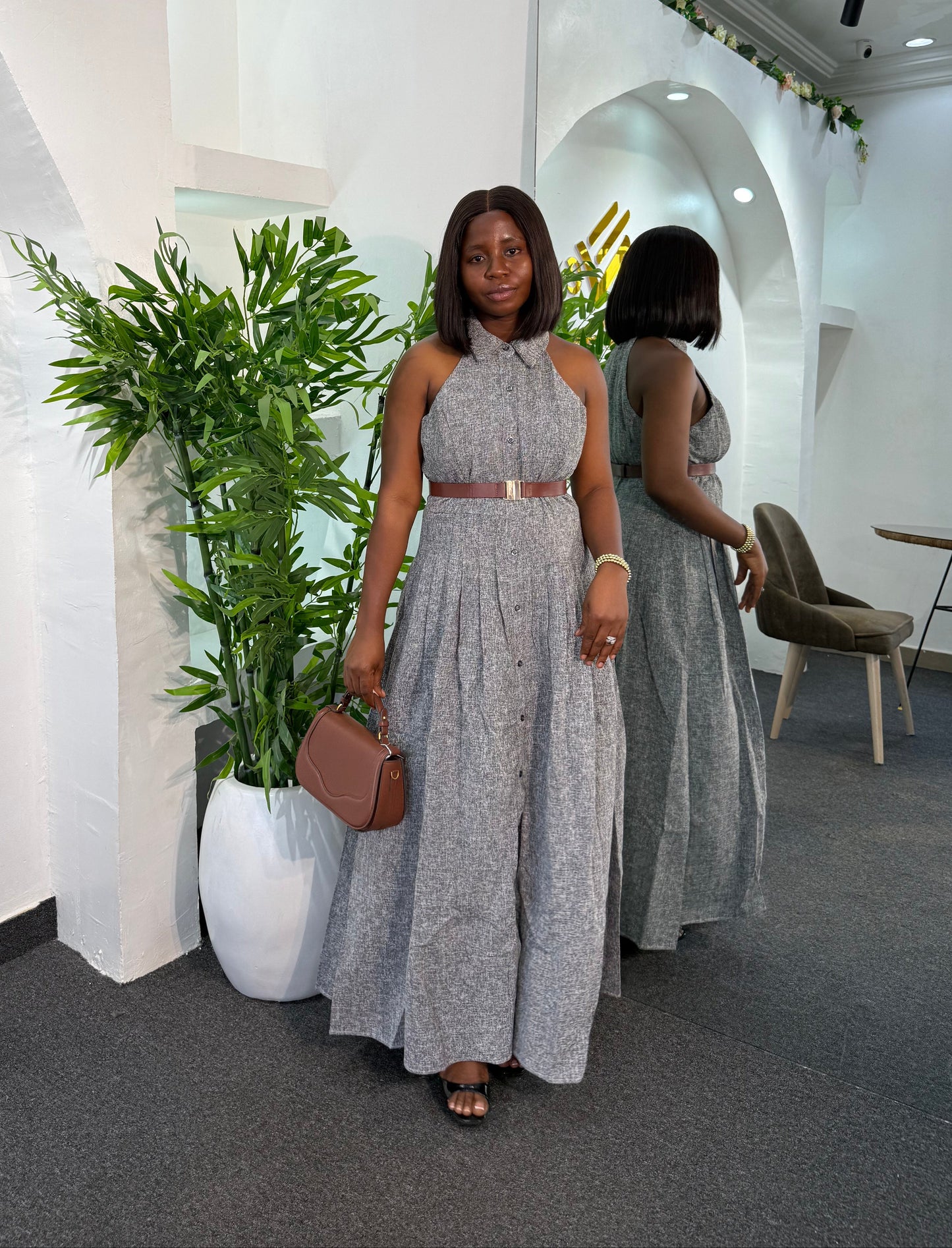 MIO TWEED DRESS