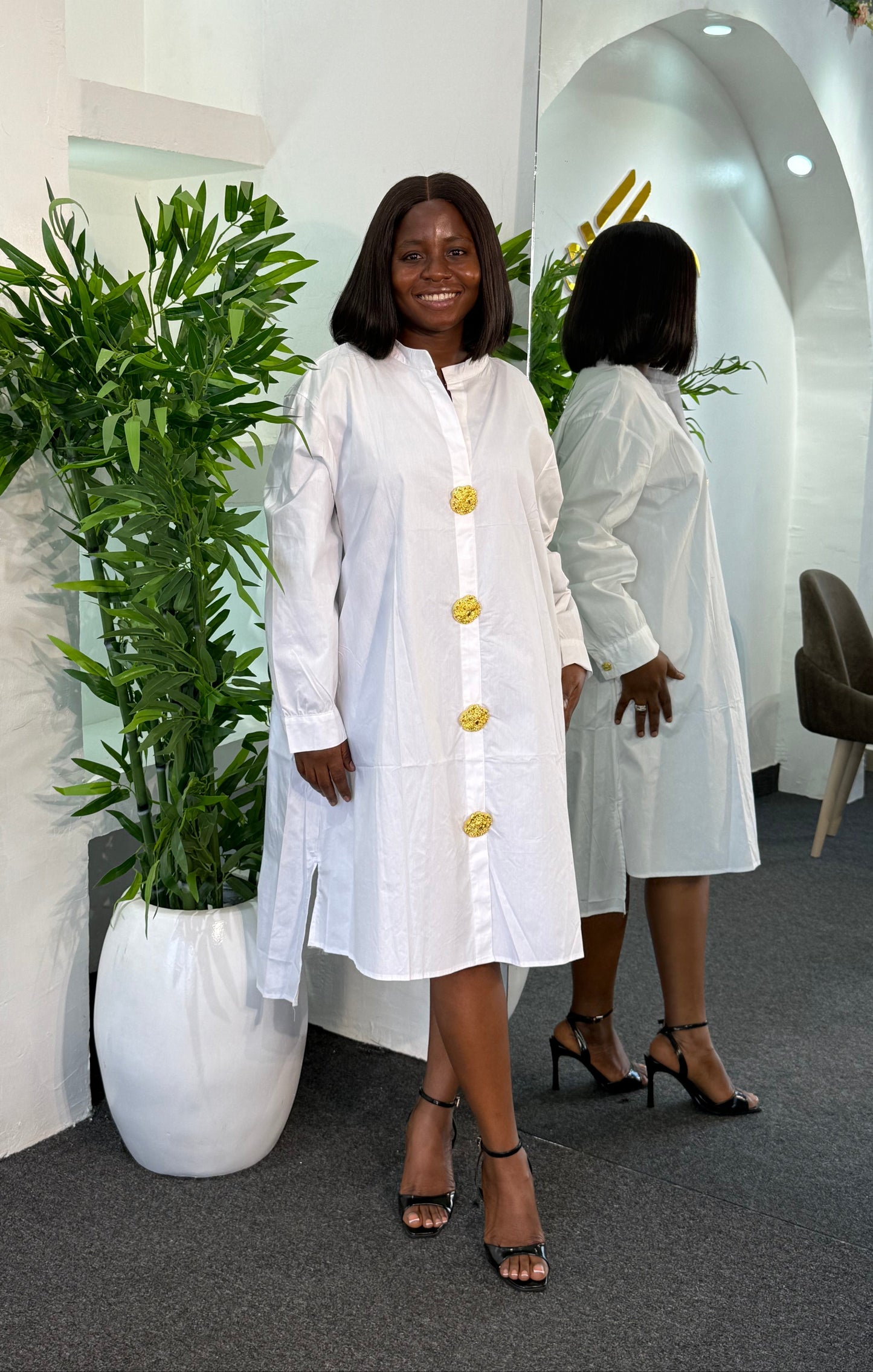 Bougie Shirt Dress