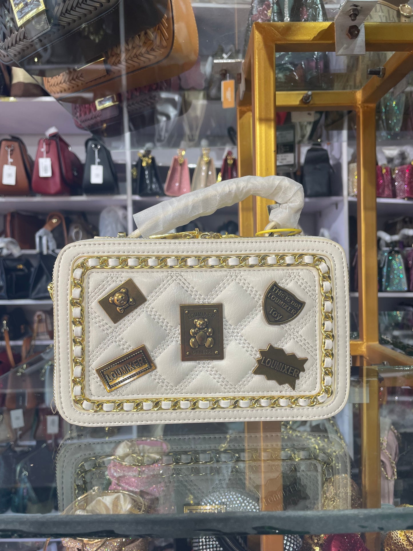 D. LATTE FASHION BAG 8532