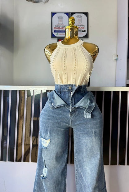 Double Flap jean-3112