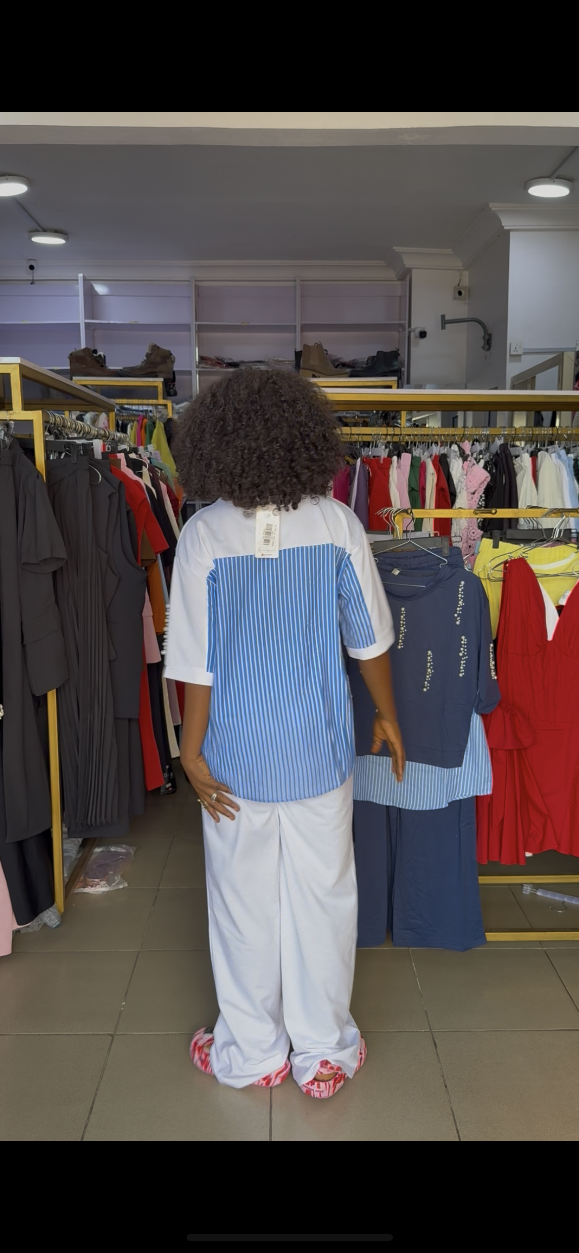 Beaded Check Set 7030