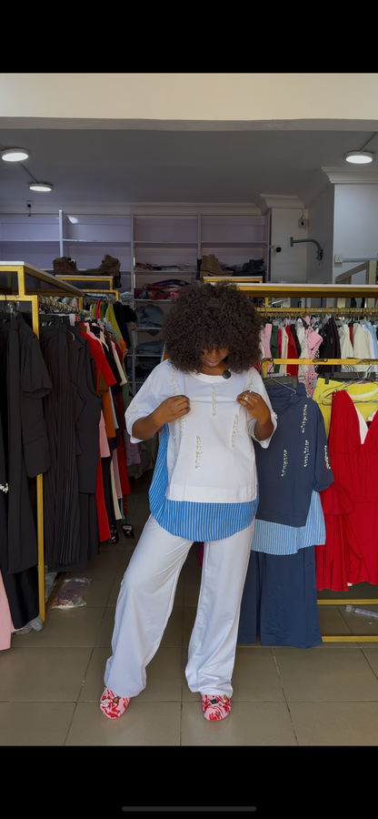 Beaded Check Set 7030