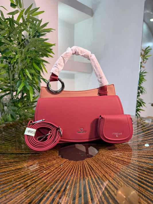 CHRISBELLA RING TOP-HANDLE BAG