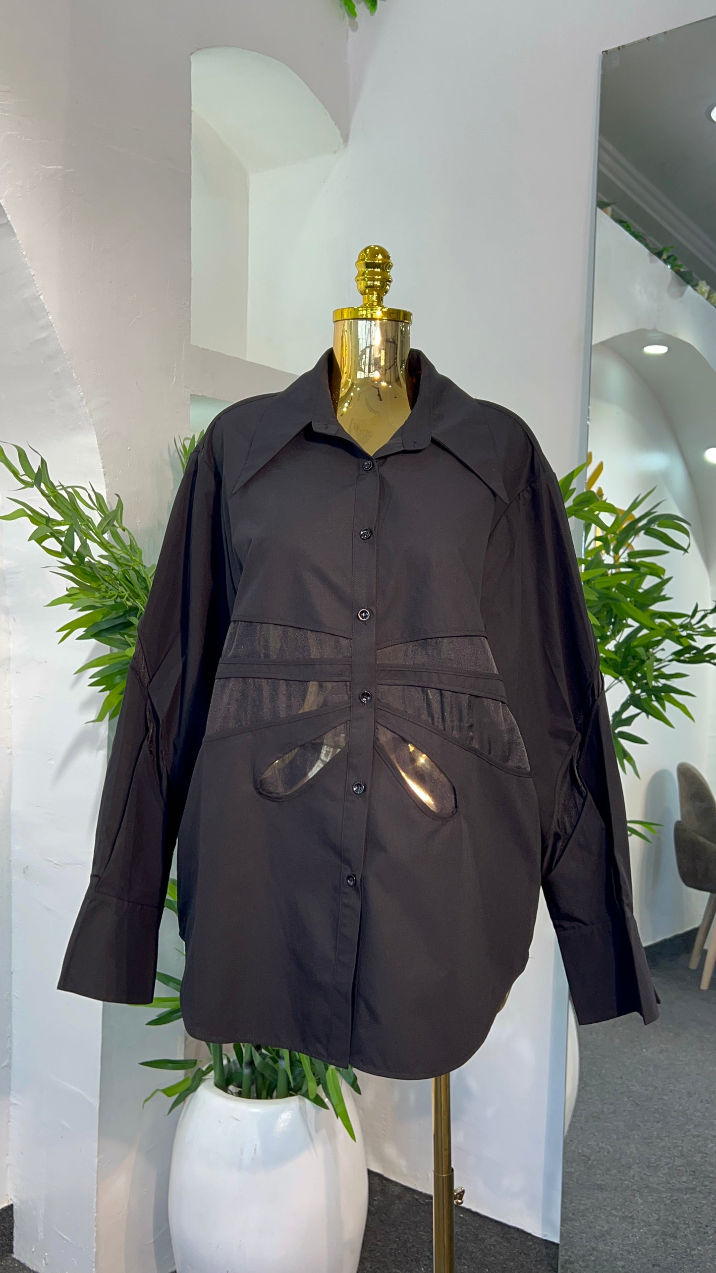 Open Mesh Shirt