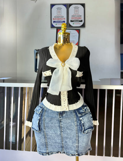 Big bold tie shirt  2001 lng slvs