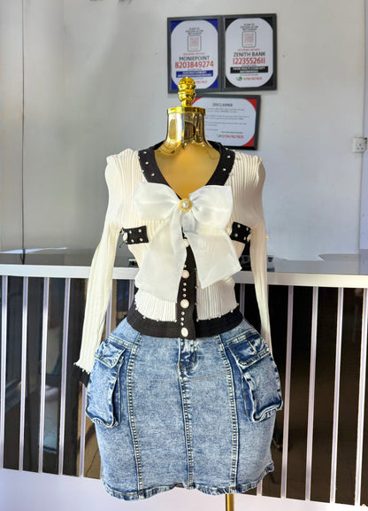 Big bold tie shirt  2001 lng slvs