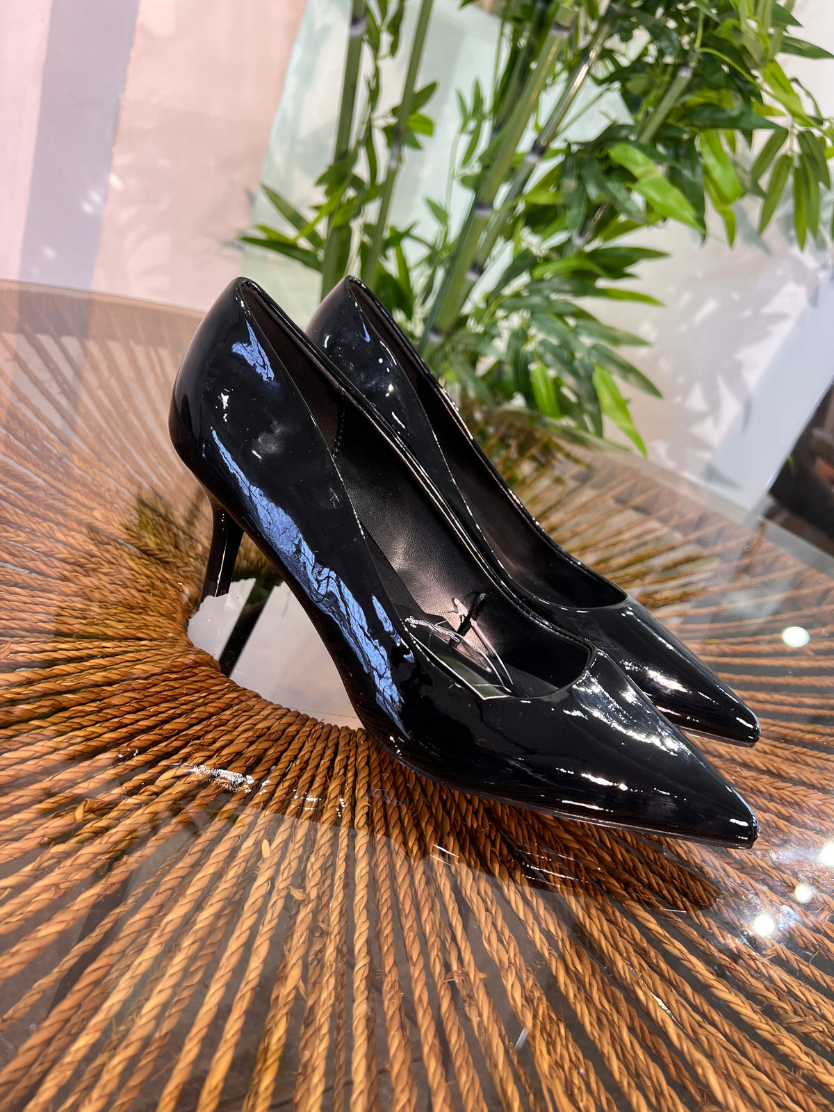 SENAH MANGO POINTED TOE HEELS
