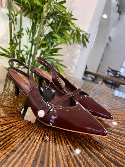 SENAH MANGO PEARL HEEL