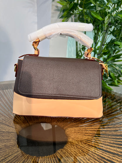 TWO-TONED ELEGANCE BAG