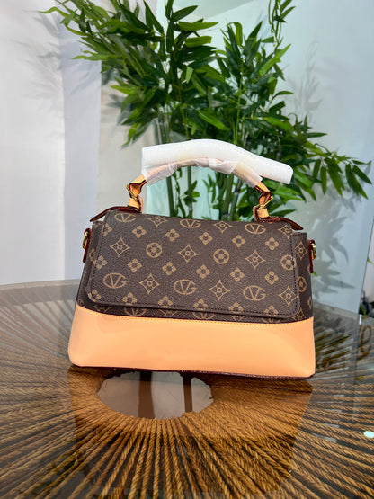 TWO-TONED ELEGANCE BAG