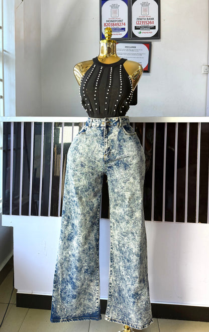 Wide Leg BF Jean-0891