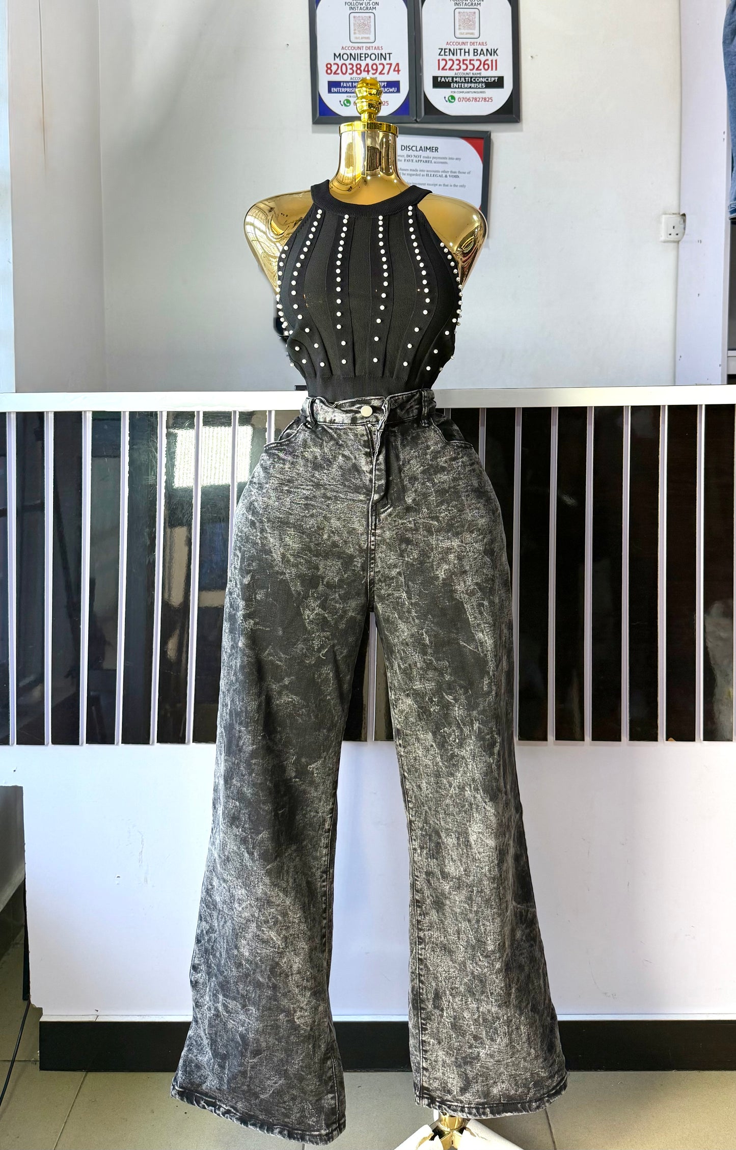 Wide Leg BF Jean-0891