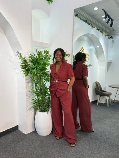 ROUCHED 2PIECE SET 0861