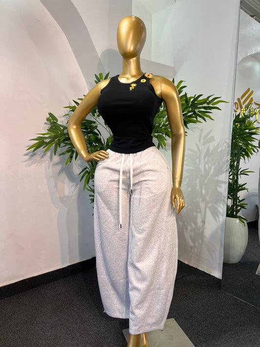 CASUAL WIDE LEG JOGGERS