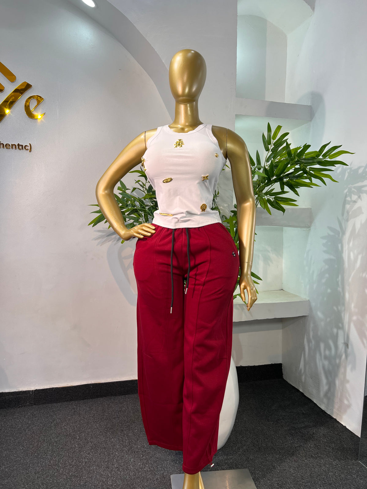 CASUAL WIDE LEG JOGGERS