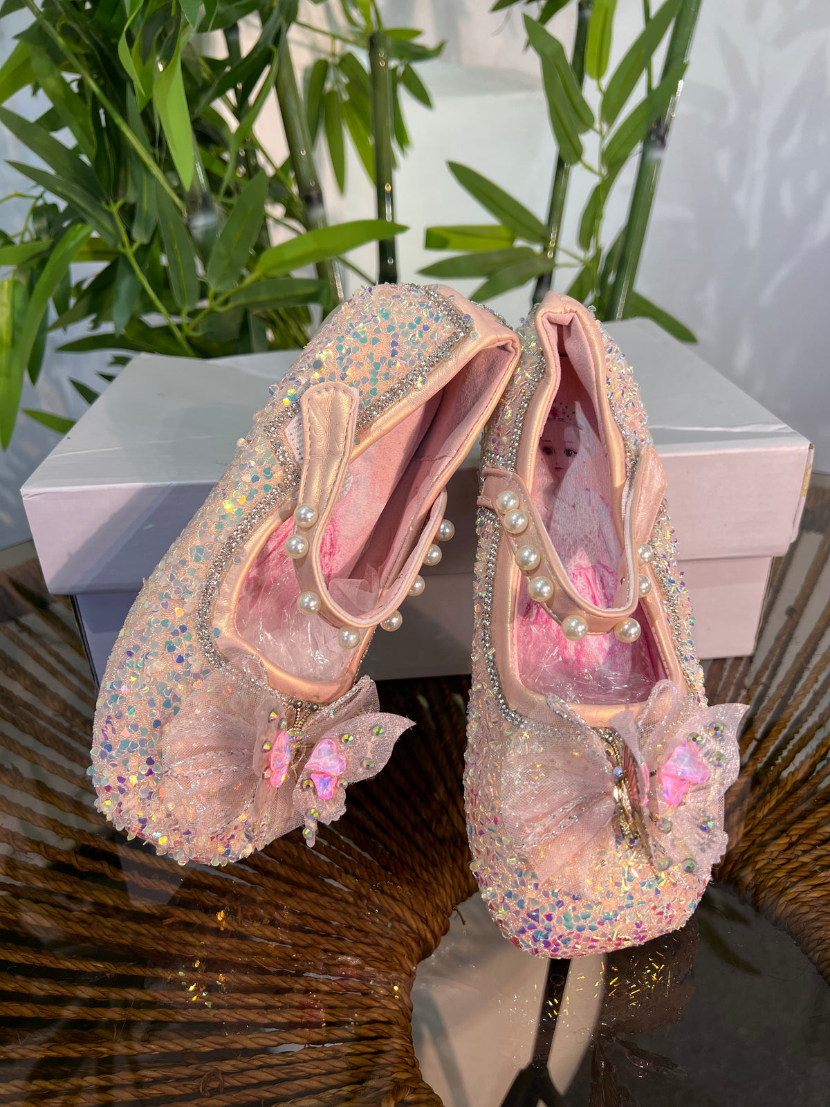 BUTTERFLY GIRLS GLITTER