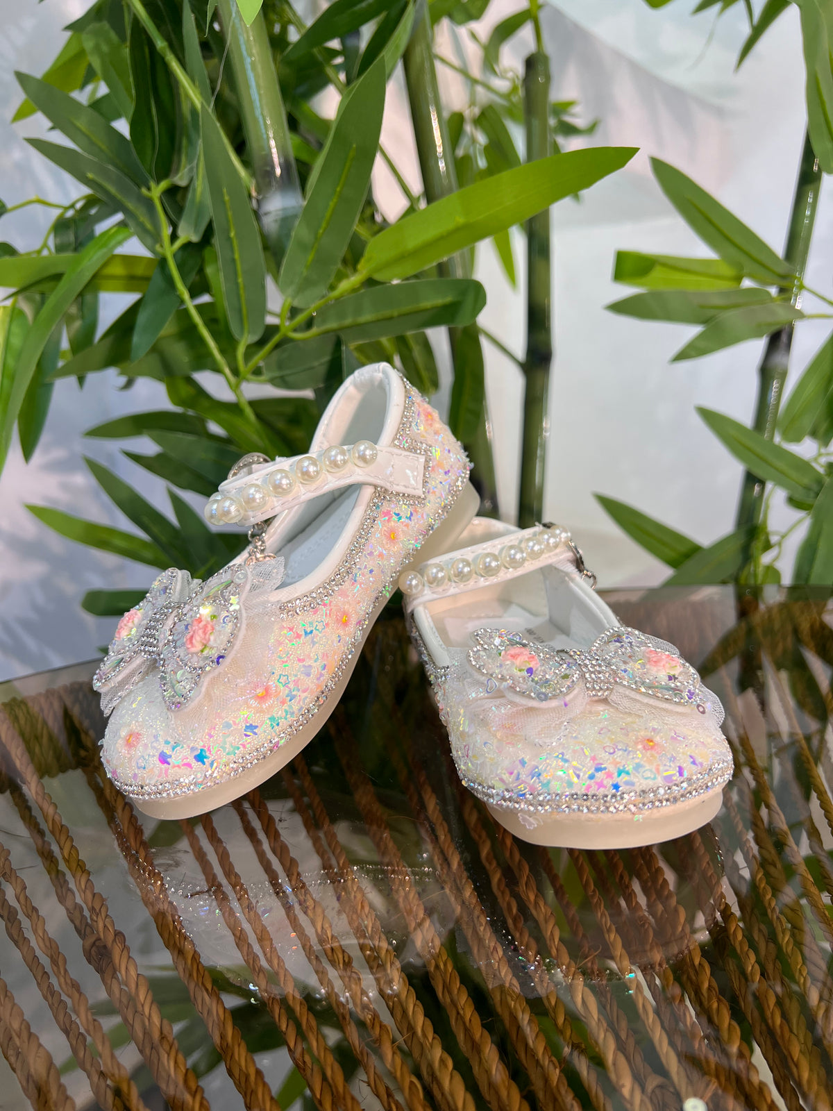 PRINCESS GLITTER FLATS
