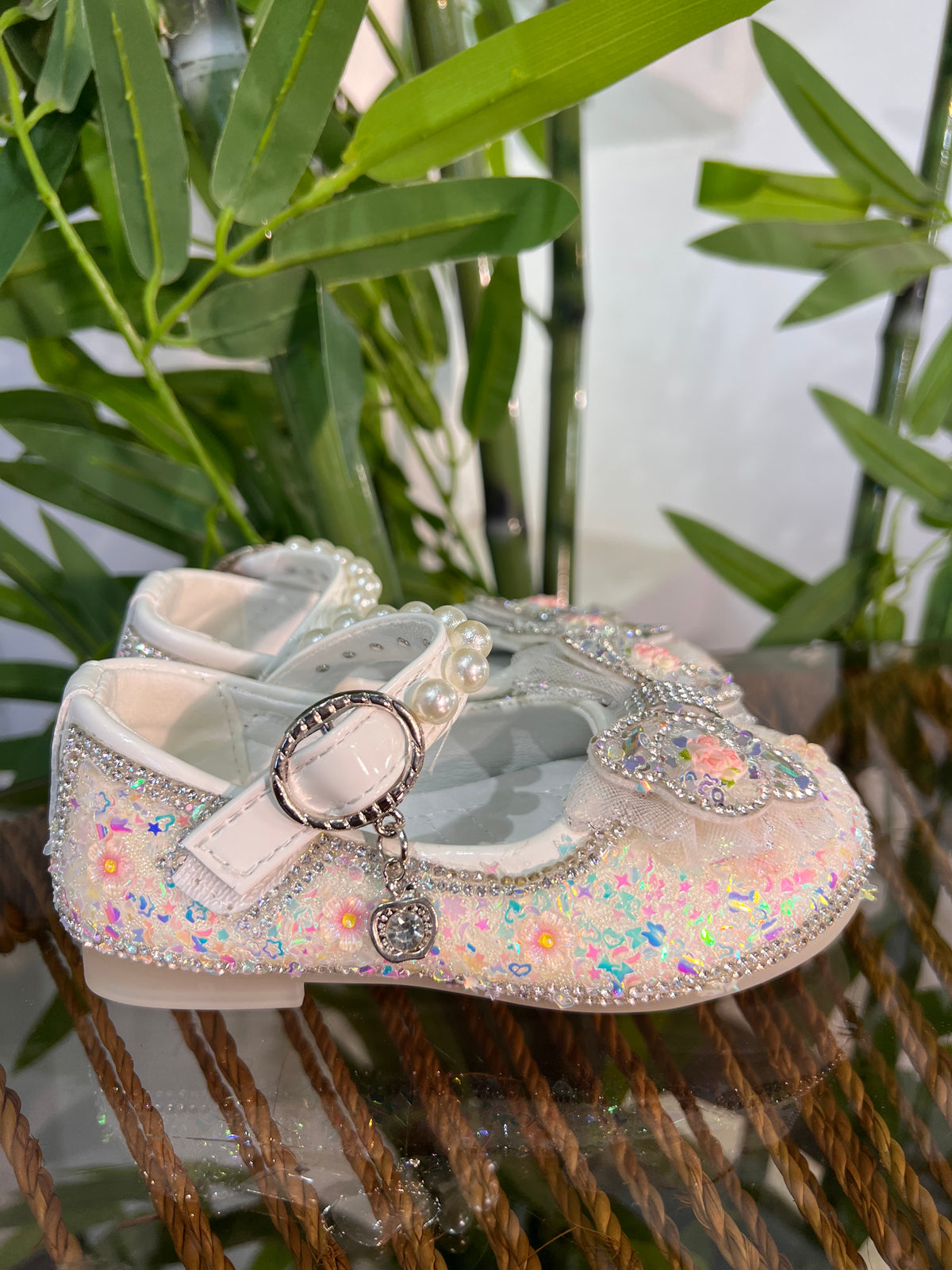 PRINCESS GLITTER FLATS
