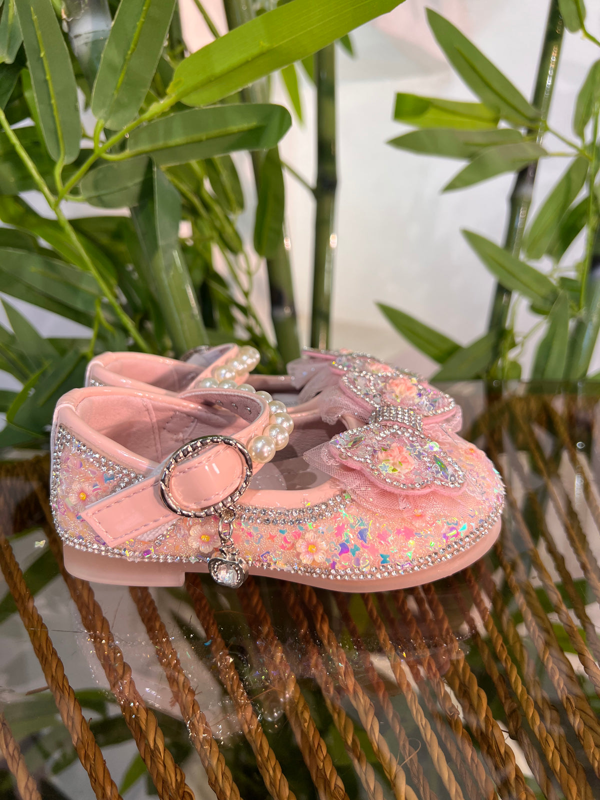 PRINCESS GLITTER FLATS