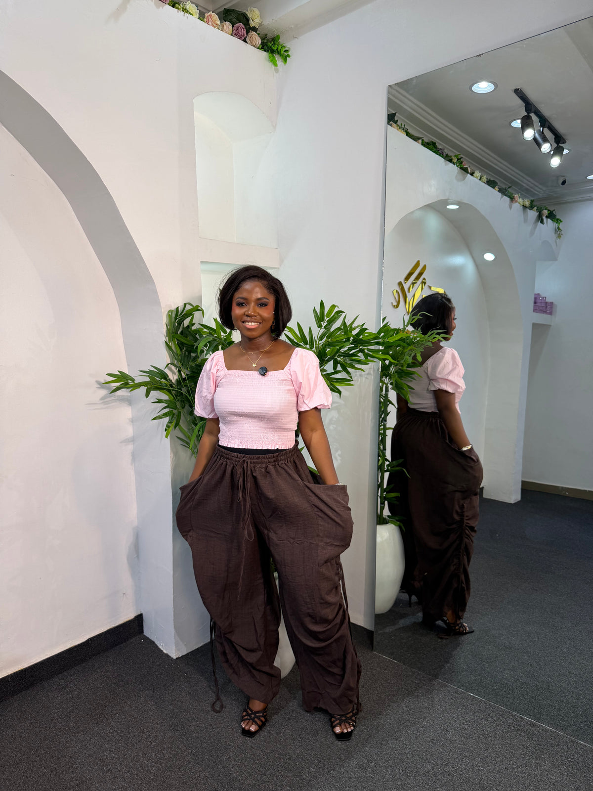 CARGO COTTON PANTS