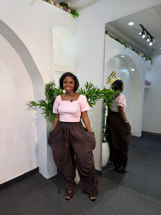 CARGO COTTON PANTS