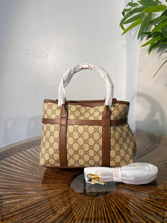 LUXE TOP-HANDLE SHOULDER BAG