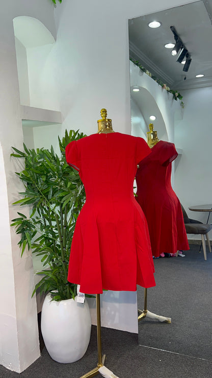 Cand 3 Tiny Button Dress