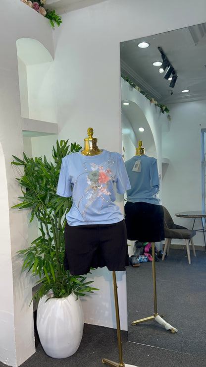 BTS Floral Top