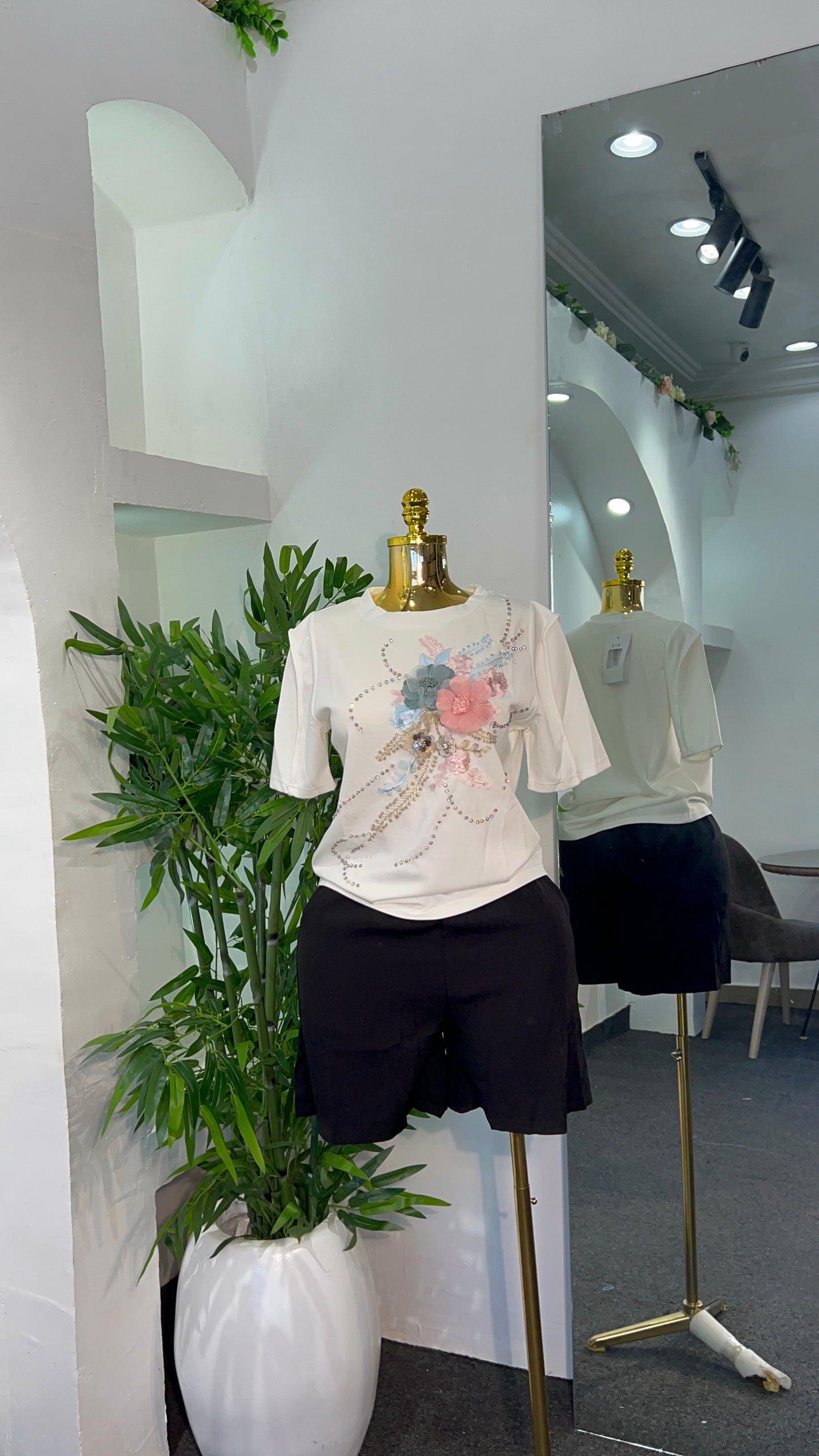 BTS Floral Top