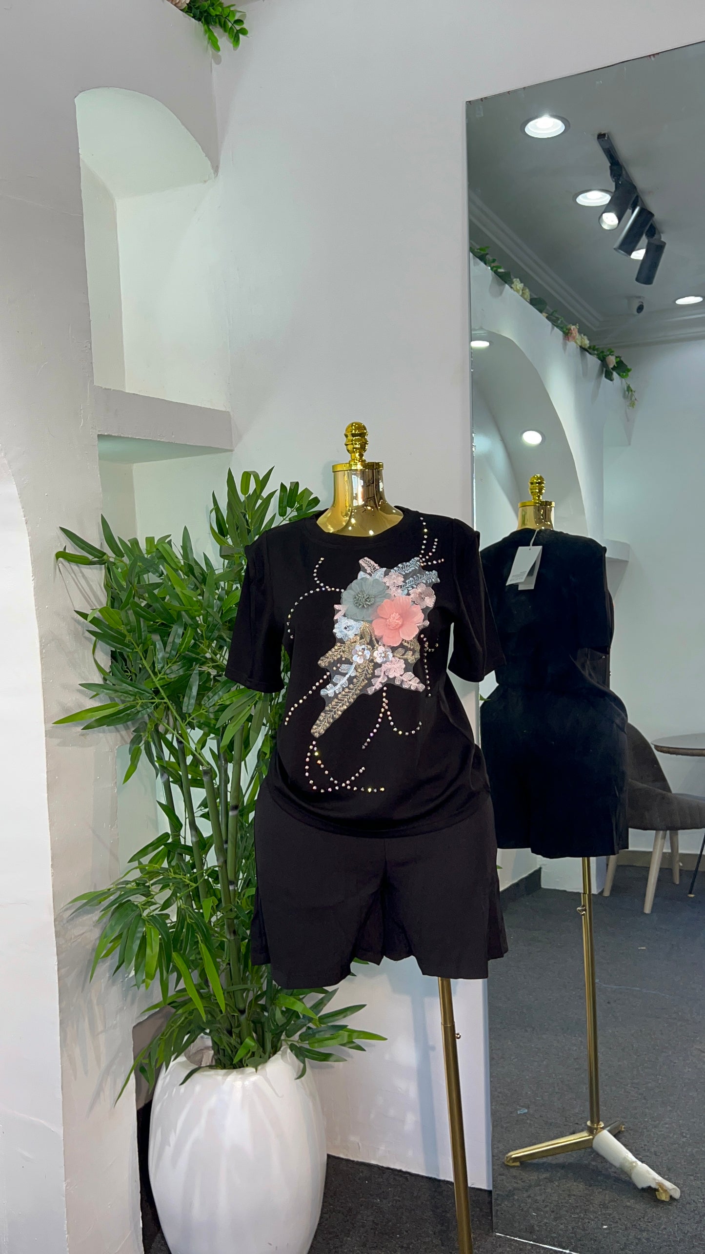 BTS Floral Top