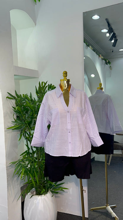 Zara Strip Shirt 508