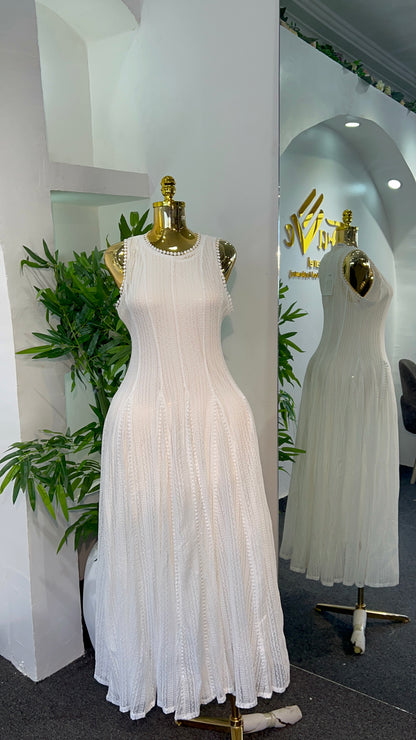 Elegant Lace Long Dress