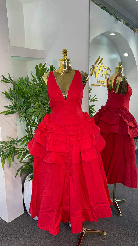 Royal Ruffle Dress 6633