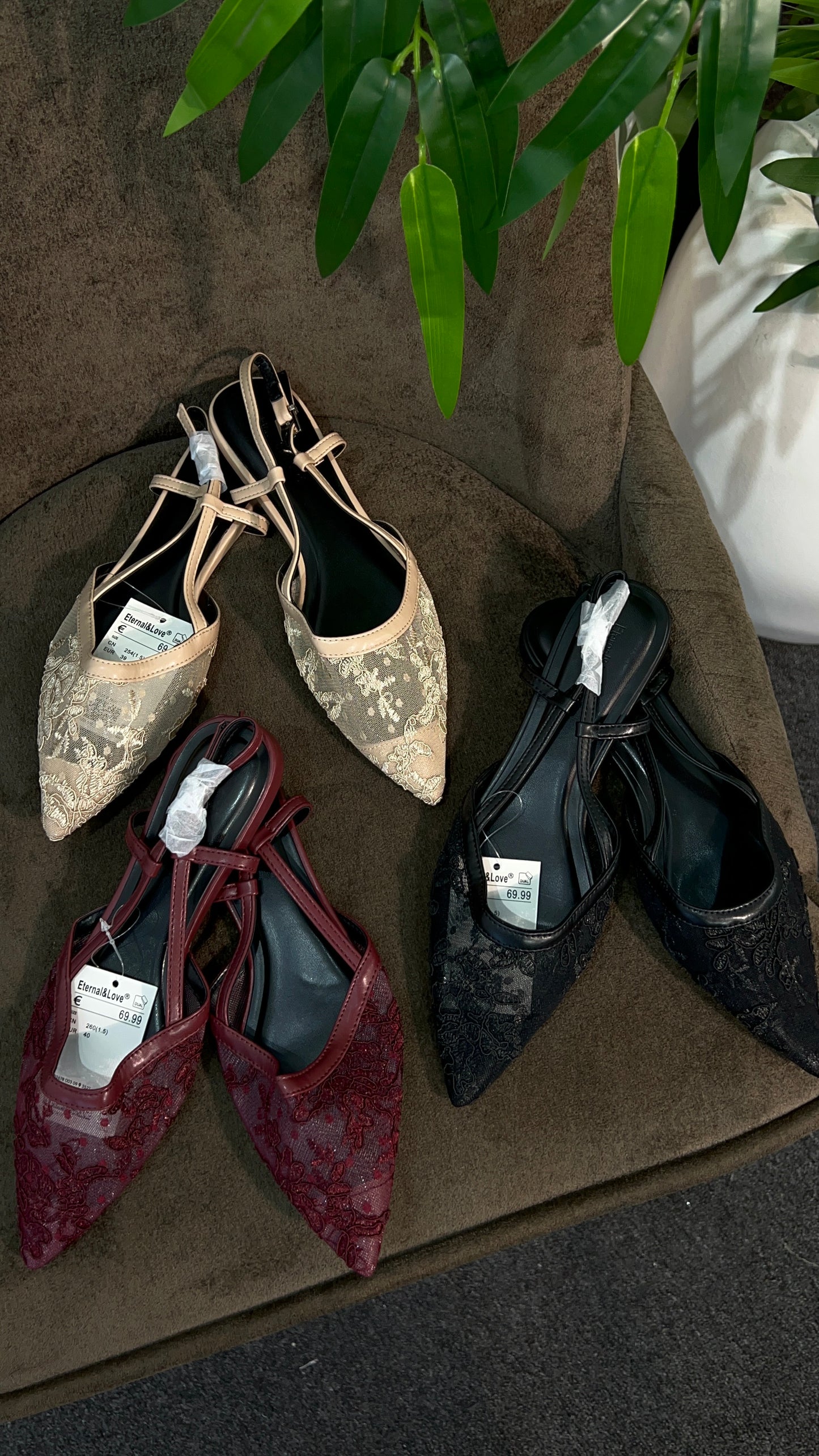 E & L Slingback Flat