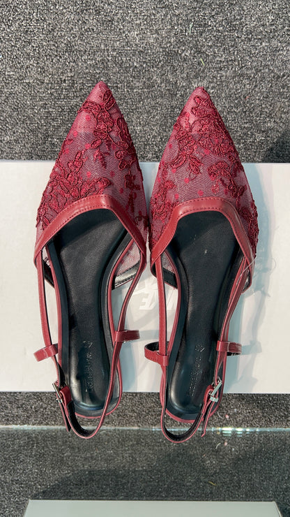 E & L Slingback Flat